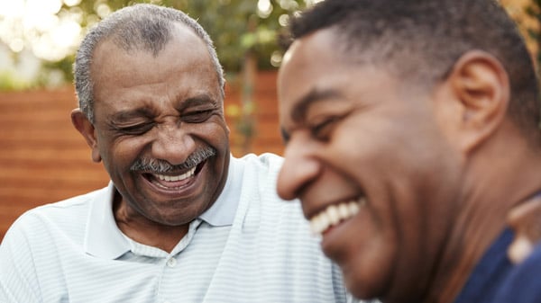 Power of Laughter two men laughing 600x338 1